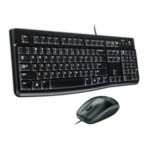 Клавиатура с мишка Logitech 920 002550 Черен Испанска Qwerty