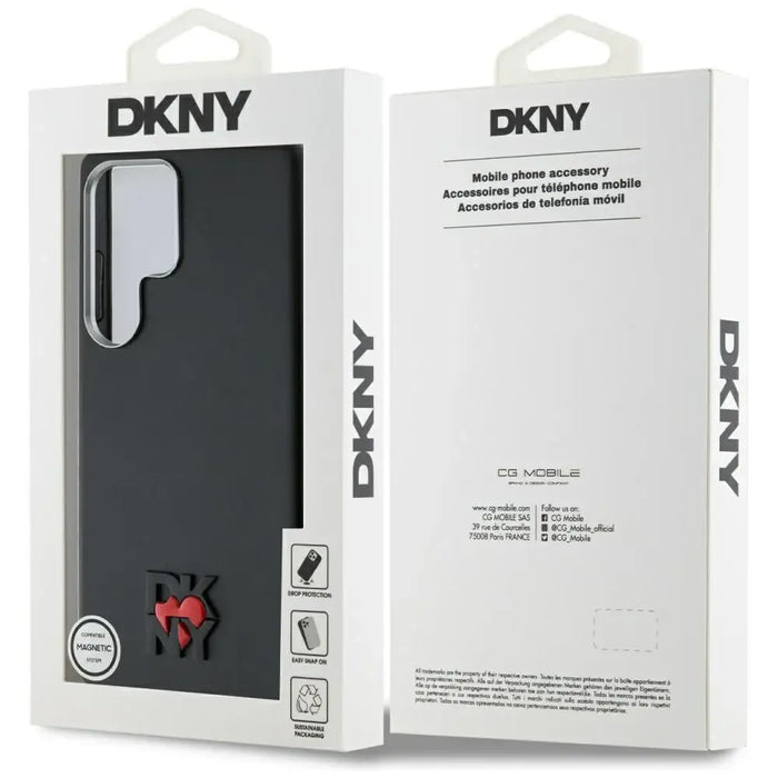 Кожен калъф DKNY Heart of NY за Samsung Galaxy S25 Ultra