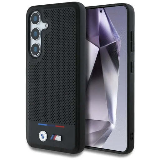 Кожен калъф MagSafe Tricolor Stripe BMW за Samsung Galaxy