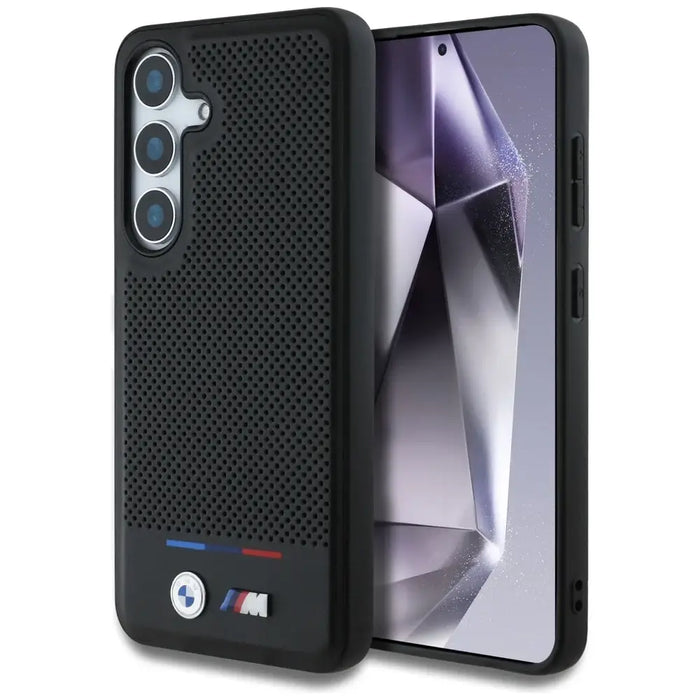 Кожен калъф MagSafe Tricolor Stripe BMW за Samsung Galaxy