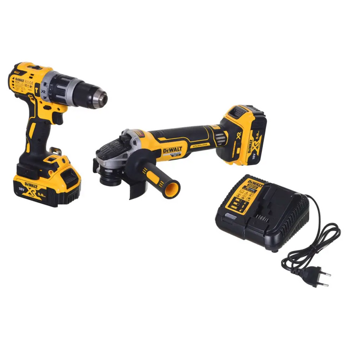 КОМБО комплект 18V DCD796 DCG405 + 2x5,0Ah DCK208