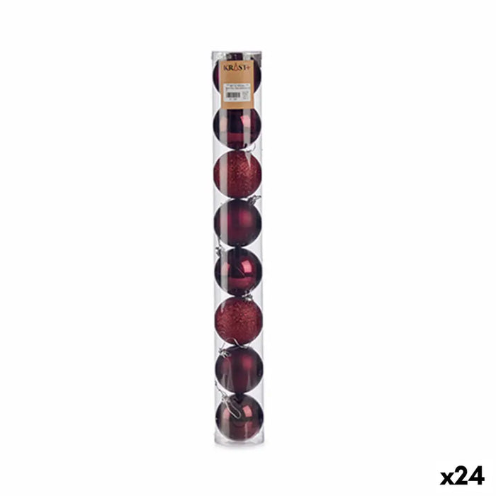Комплект Коледни Топки Krist+ HM20302-063 HM20302-063 Лилав