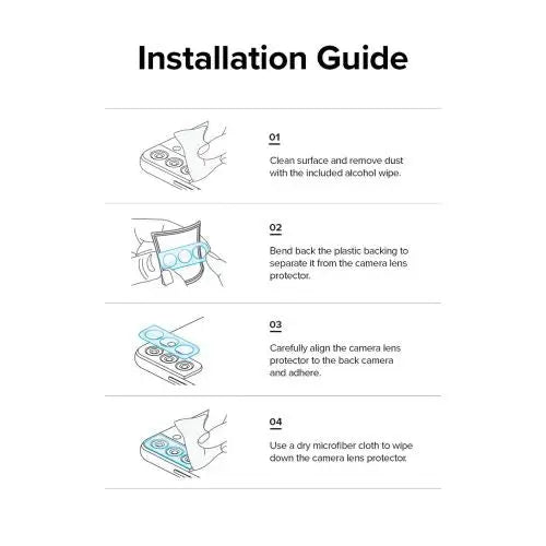 Комплект протектори за камера