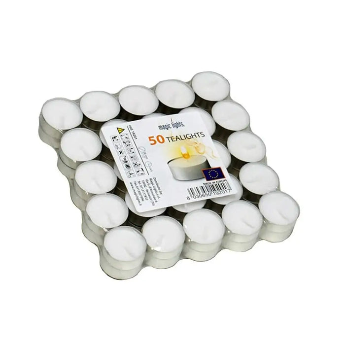 Комплект Свещи Magic Lights 50 Части Бял