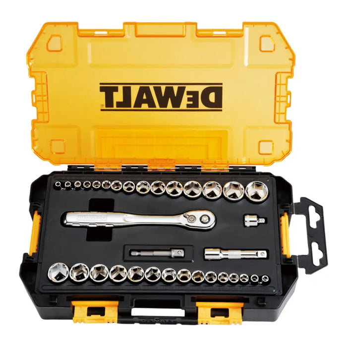 КОМПЛЕКТ ТРЕСЧОТКА С ВЛОЖКИ 34 ЧАСТИ DEWALT DWMT45034-0