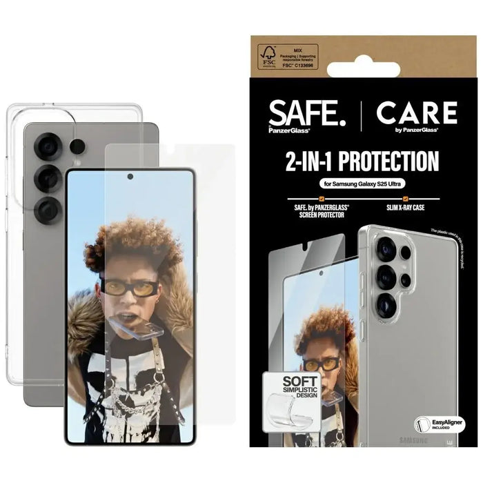 Комплект CARE by PanzerGlass Fashion 2in1 Case + Glass