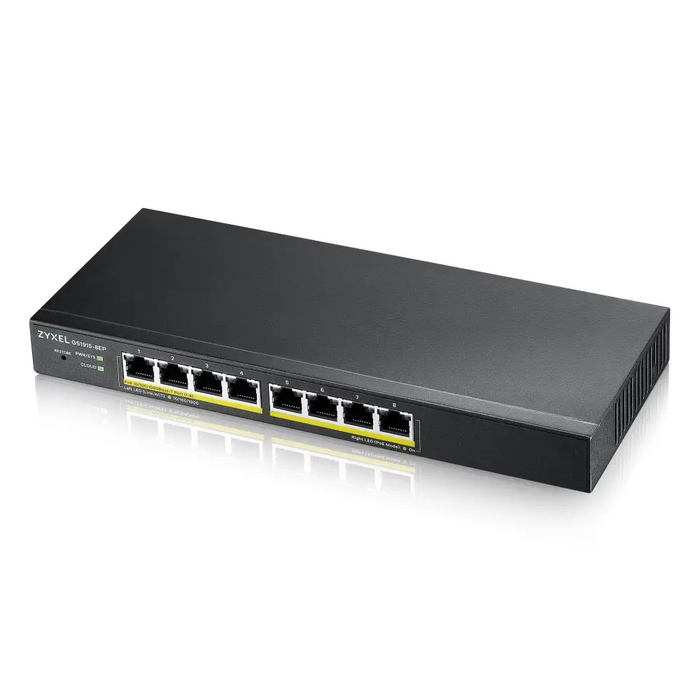 Комутатор Zyxel GS1915 - 8EP 8 - port GbE PoE