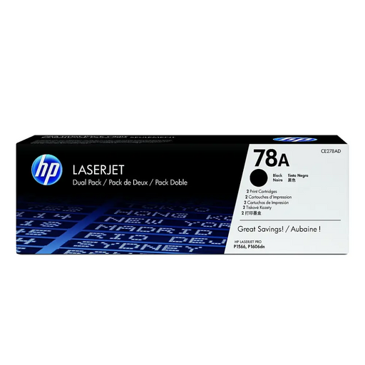 Консуматив HP 78A Black Dual Pack LaserJet Toner Cartridges