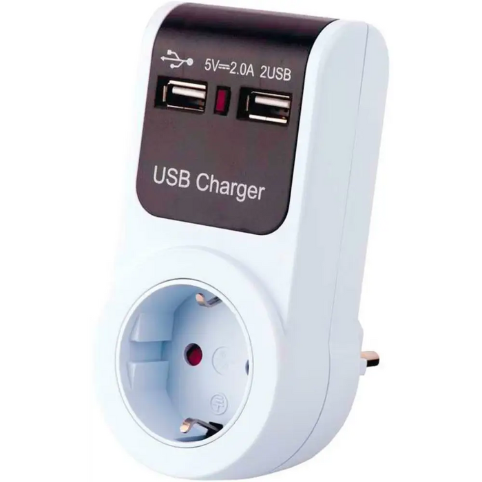 Контакт EMOS 2xUSB зарядно P0019