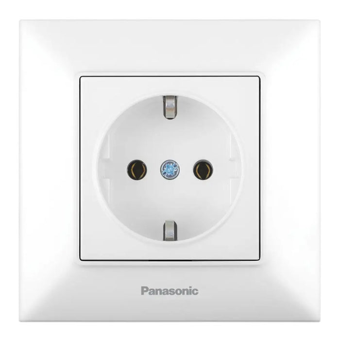 КОНТАКТ ШУКО БЯЛ PANASONIC Arkedia Slim