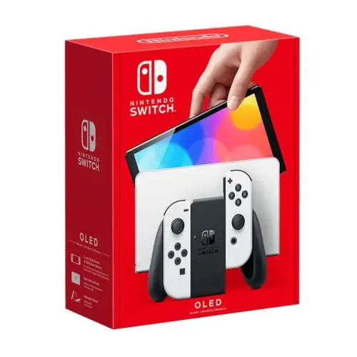 Конзола Nintendo Switch OLED бяла