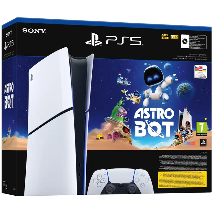 Конзола PlayStation 5 (Slim) Digital Edition - Astro Bot