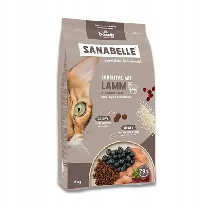 Котешка храна BOSCH Sanabelle Life Sensitive Агне 8 kg