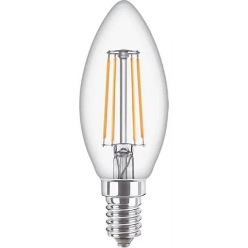 Крушка Philips Core LED 4,3 = 40W 827/B35 E14 свещ прозрачна