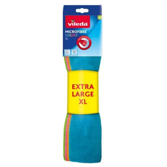 Кърпа за почистване Vileda Microfibre Cloth Colors Extra