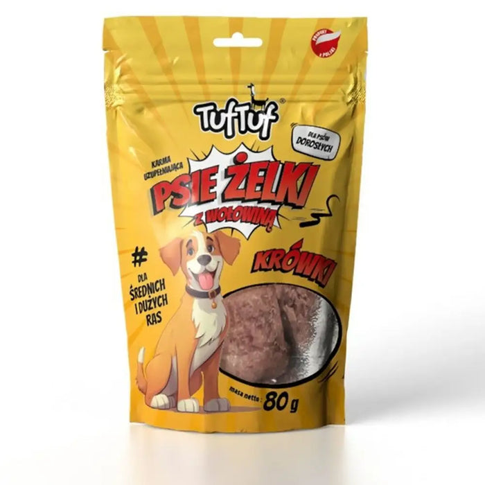 Кучешка Закуска Tuftuf Говеждо месо 80 g