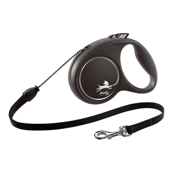 Кучешка Каишка Flexi BLACK DESIGN 5 m Размер М Silver