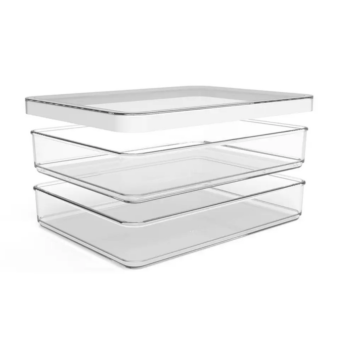 КУТИЯ ЗА ХРАНА ДВЕ ЧАСТИ 2 X 0.85 L LOFT ROTHO