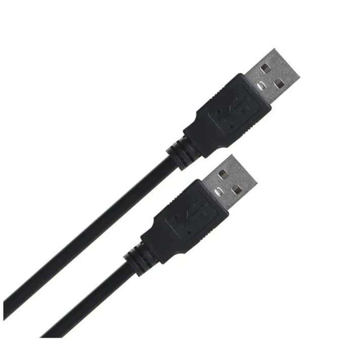 Lanberg CA-USBA-20CU-0010-BK USB кабел 1m 2.0 USB A Черен