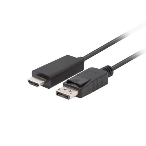 Lanberg display port (M) V1.1 -> HDMI (M) кабел 3 м черен