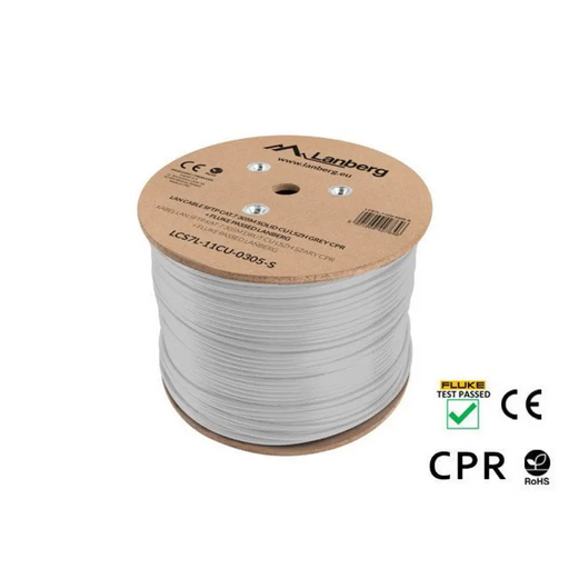 Lanberg LAN кабел CAT.7 sftp 305m плътен cu lszh сив cpr