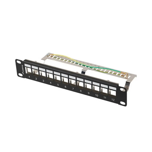 Lanberg patch panel blank 12 port 1U 10’’ ftp for keystone