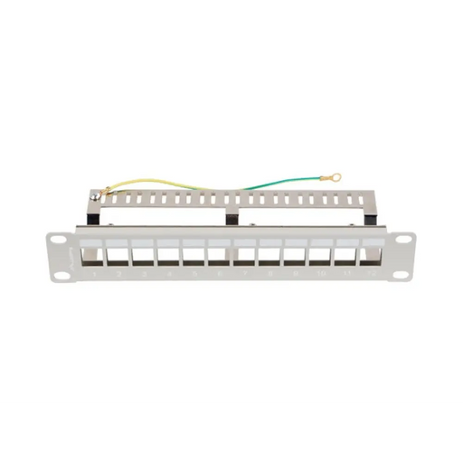 Lanberg patch panel blank 12 port 1U 10’’ ftp for keystone
