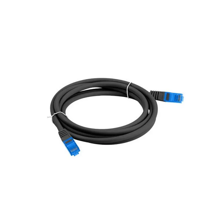 Lanberg patchcord CAT.6a s/ftp lszh cca 3m black fluke