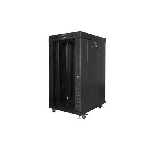 Lanberg стелаж шкаф 19’’ свободно стоящ 22U/800x800 (плосък