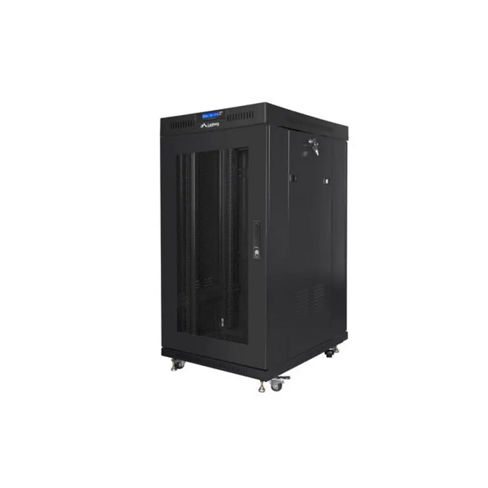 Lanberg стелаж шкаф 19’’ свободно стоящ 22U/800x800 (плосък
