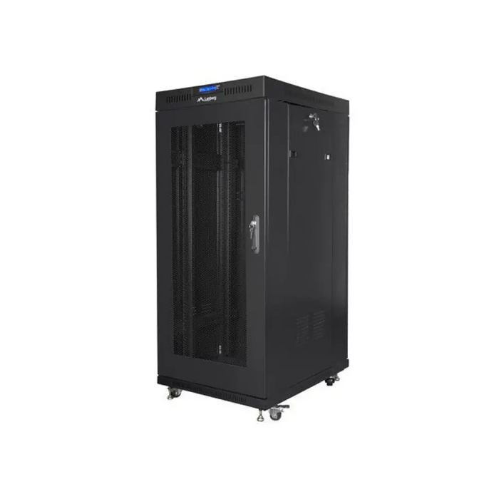 Lanberg стелаж шкаф 19’’ свободно стоящ 22U/800x800 (плосък