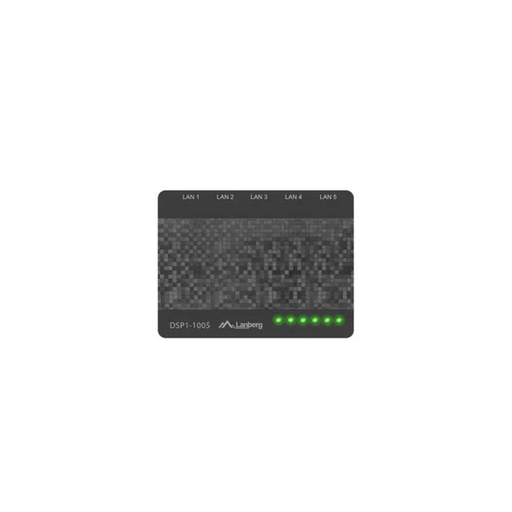 LANBERG SWITCH DSP1-1005 (5-PORT 1GB/S)