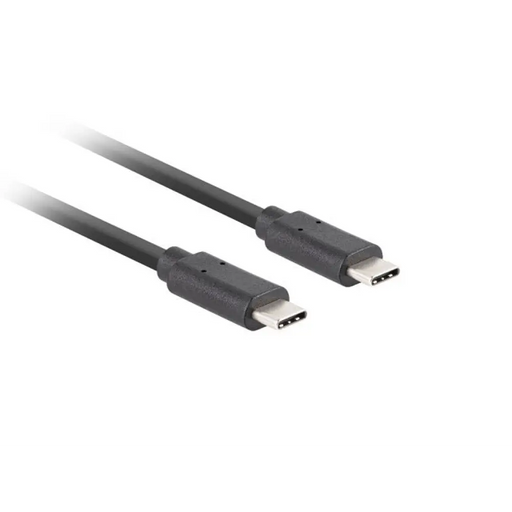Lanberg USB-C M/M 3.1 gen 2 кабел 0.5m 10GB/s pd100w черен