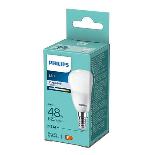 LED КРУШКА 6W Е14 4000K PHILIPS