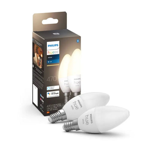 LED КРУШКА E14 5.5W 2700K 2 БРОЯ PHILIPS HUE