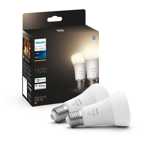 LED КРУШКА E27 9.5W 2700K 2 БРОЯ PHILIPS HUE