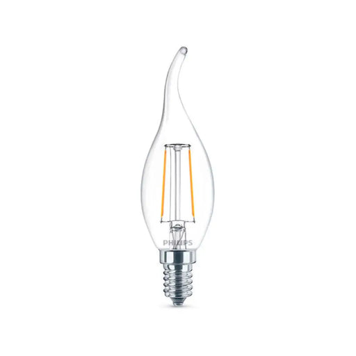 LED КРУШКА FILAMENT PHILIPS E14 2W 250LM 2700K СВЕЩ