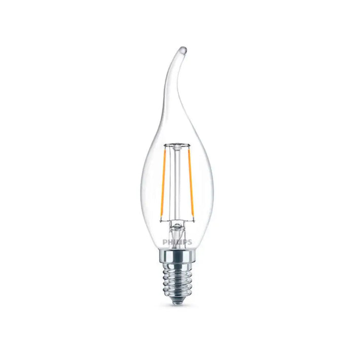 LED КРУШКА FILAMENT PHILIPS E14 2W 250LM 2700K СВЕЩ