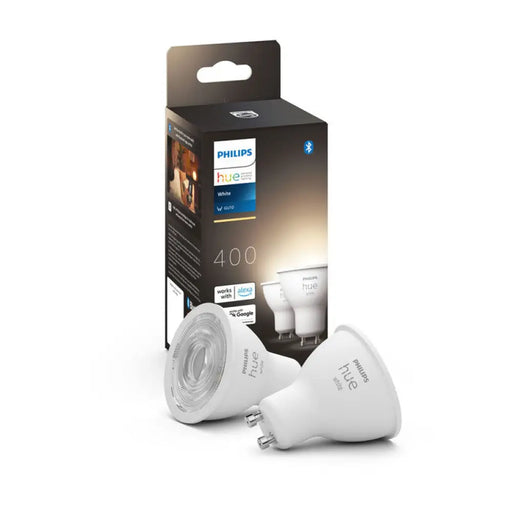 LED КРУШКА GU10 5.2W 2700K 2 БРОЯ PHILIPS HUE