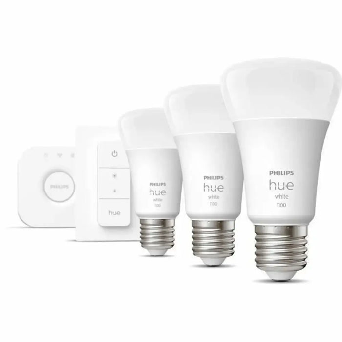 LED крушка Philips Starter Kit E27 9,5 W Бял F (3 броя)