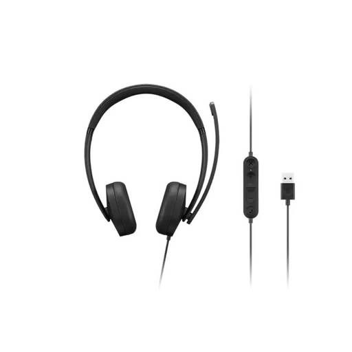 LENOVO USB-A кабелни стерео слушалки Gen 2