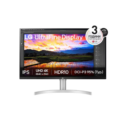 LG 32UN650K-W 31.5’’ UltraFine UHD LED AG IPS DCI-P3 95%