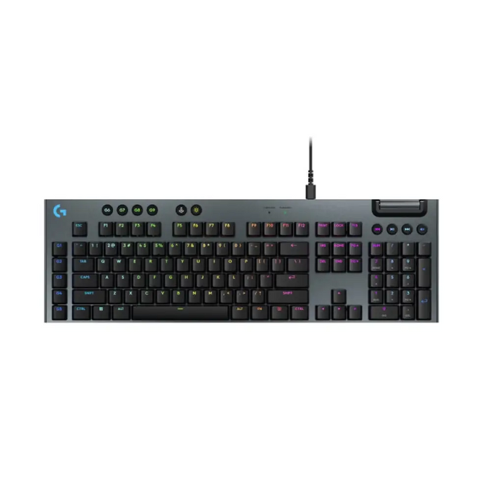 Logitech G915 X Low Profile Wired Gaming Keyboard - ЧЕРЕН