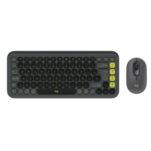 Logitech Pop Icon Combo - Graphite - US INT’L - BT - N/A