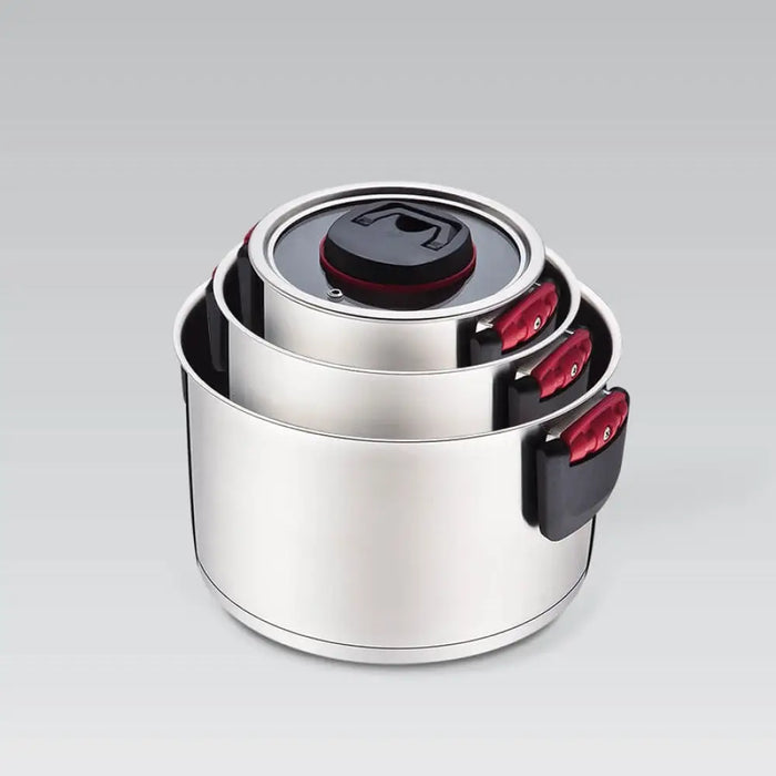 Maestro MR-3530-6 Комплект тенджери със сгъваеми дръжки 6