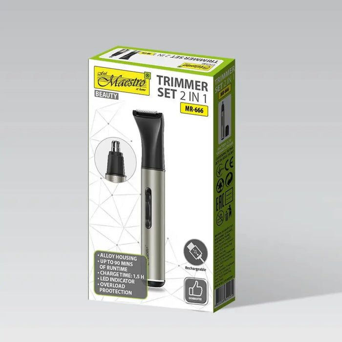 MAESTRO MR-666 Тример комплект 2 в 1