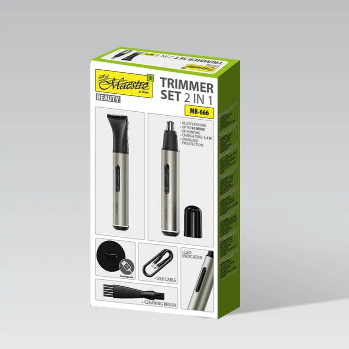 MAESTRO MR-666 Тример комплект 2 в 1
