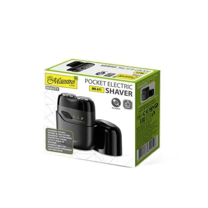 MAESTRO MR-671 USB туристическа електрическа самобръсначка