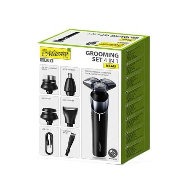 MAESTRO MR-675 5-в-1 USB комплект за бръснене