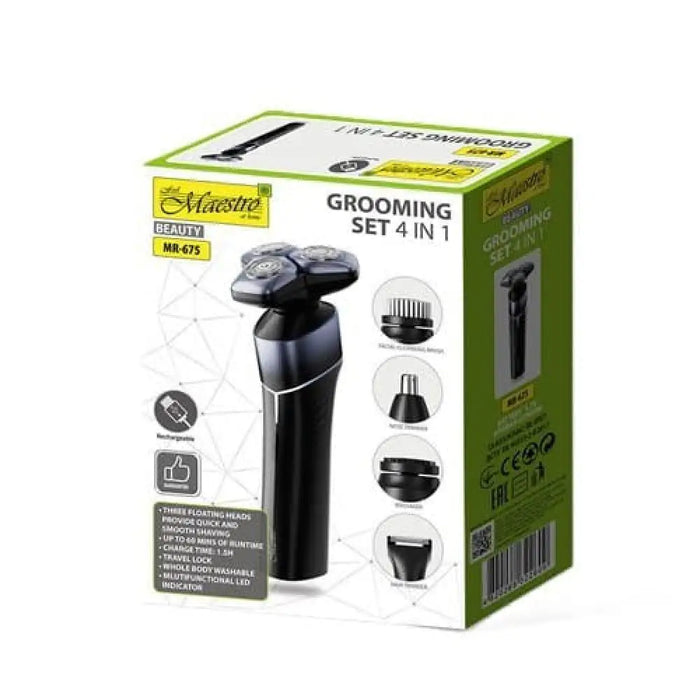 MAESTRO MR-675 5-в-1 USB комплект за бръснене